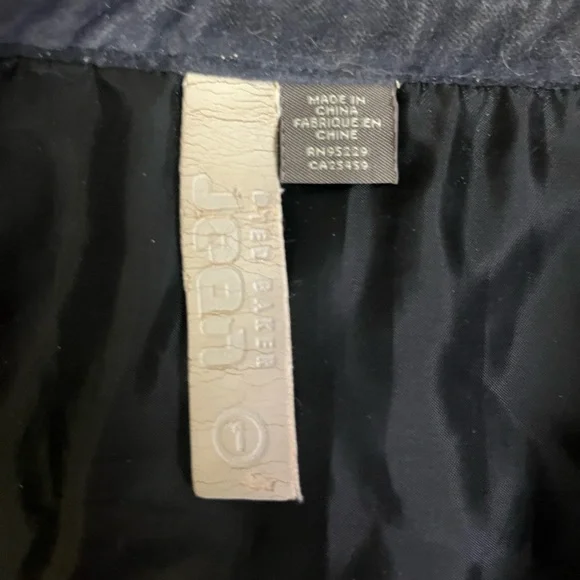 Vintage Y2K Ted Baker Women’s Floral Velvet Art To Wear Skirt- Size Small - Picture 3 of 6